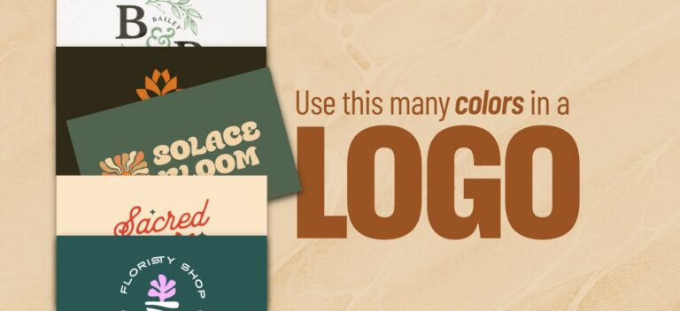 How many colors should a logo have?