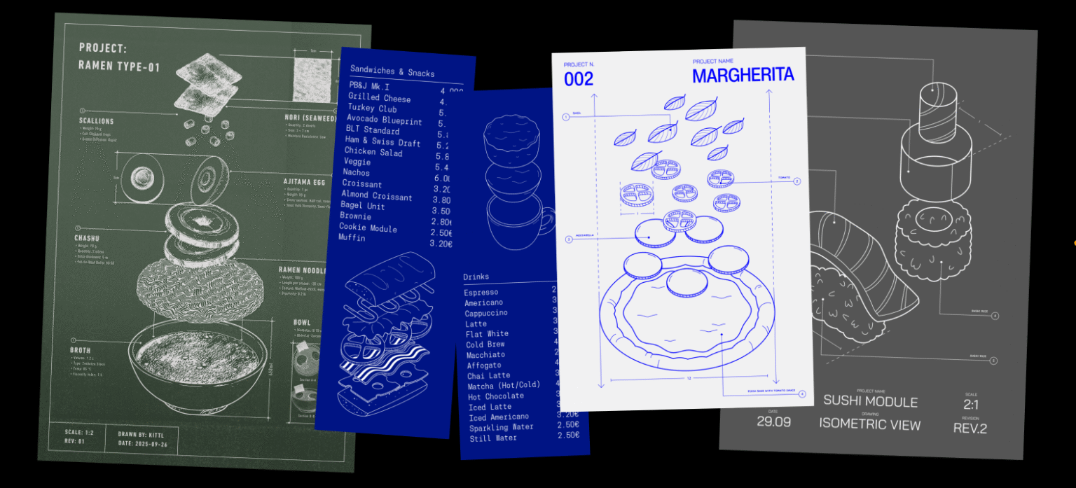 Blueprint graphic design: The utilitarian aesthetic returns in 2026 ...