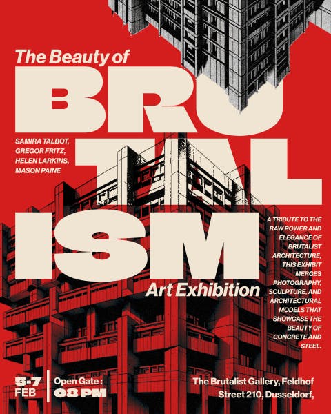 Brutalism design style reference