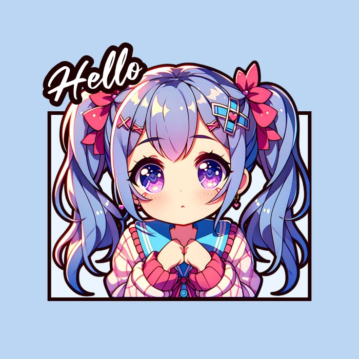 Kawaii design style reference